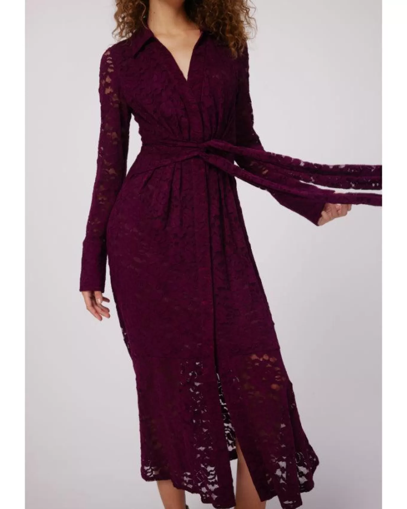 diane_von_furstenberg_regent_lace_midi_dress_2.webp Regent Lace Midi Dress<Diane Von Furstenberg Outlet