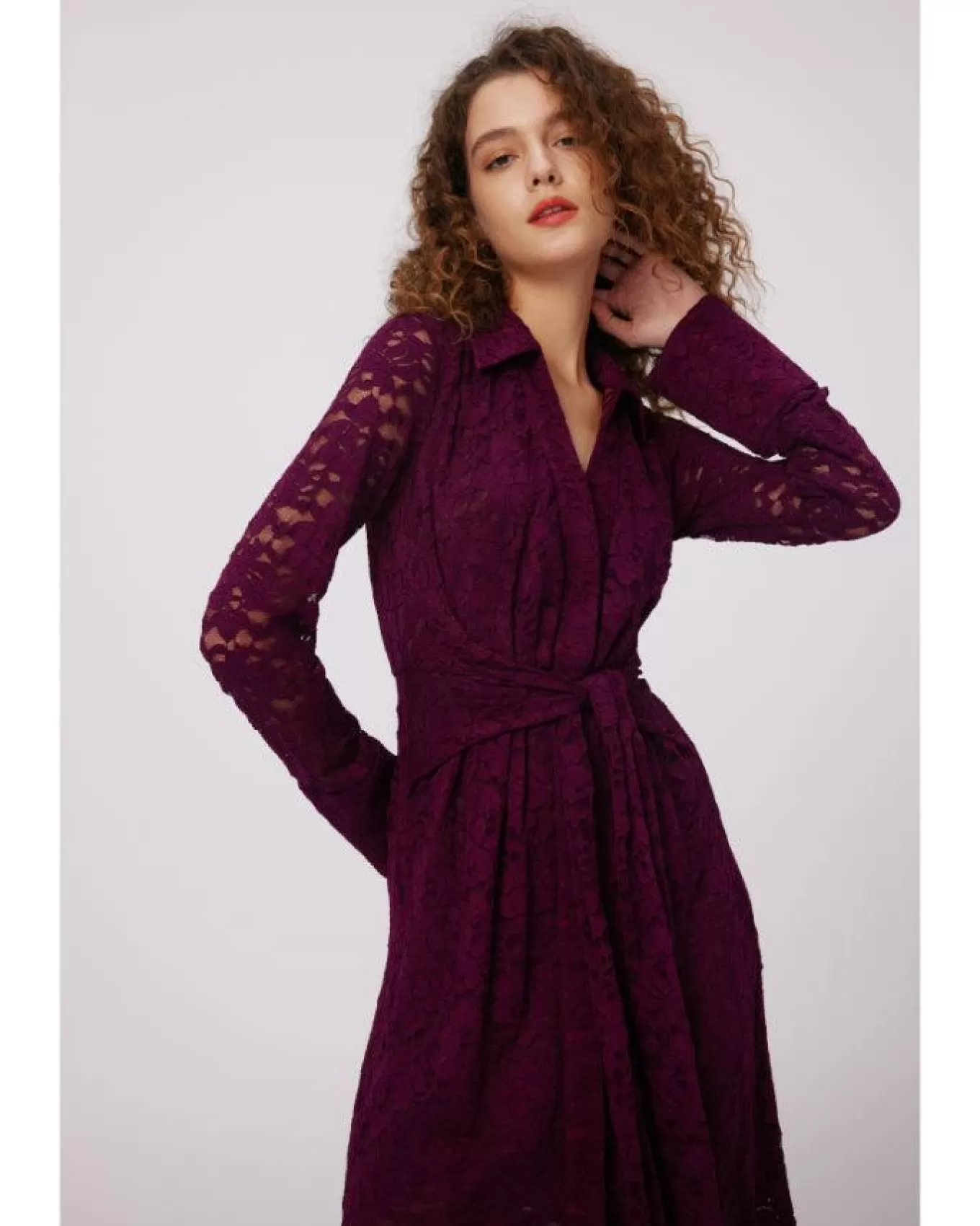 diane_von_furstenberg_regent_lace_midi_dress_4.webp Regent Lace Midi Dress<Diane Von Furstenberg Outlet