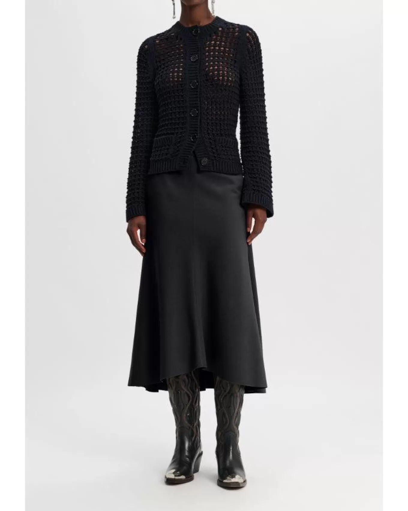 dorothee_schumacher_sporty_crochet_cardigan_4.webp Sporty Crochet Cardigan<Dorothee Schumacher Clearance