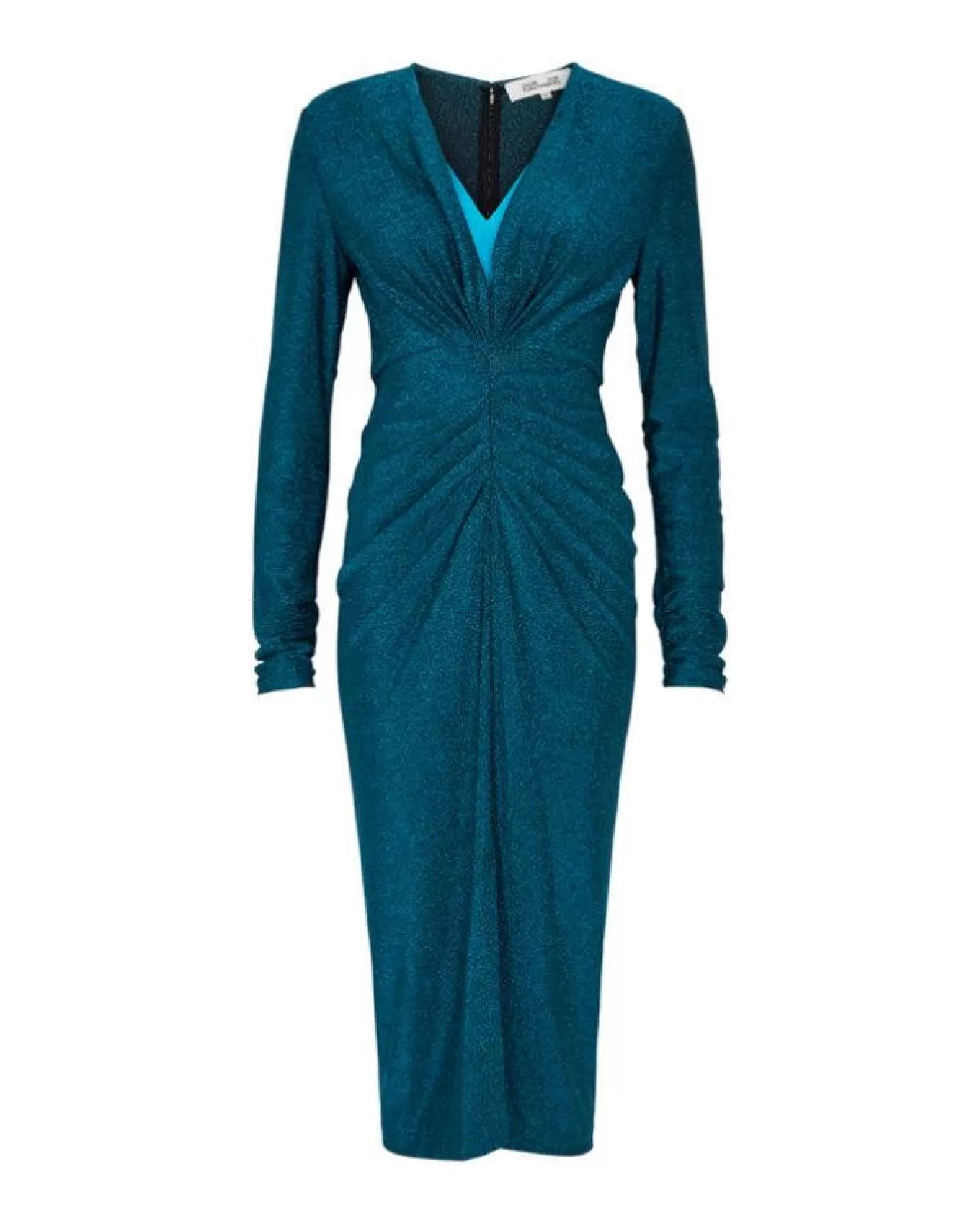 DVF Hades Metallic Dress<Diane Von Furstenberg Discount