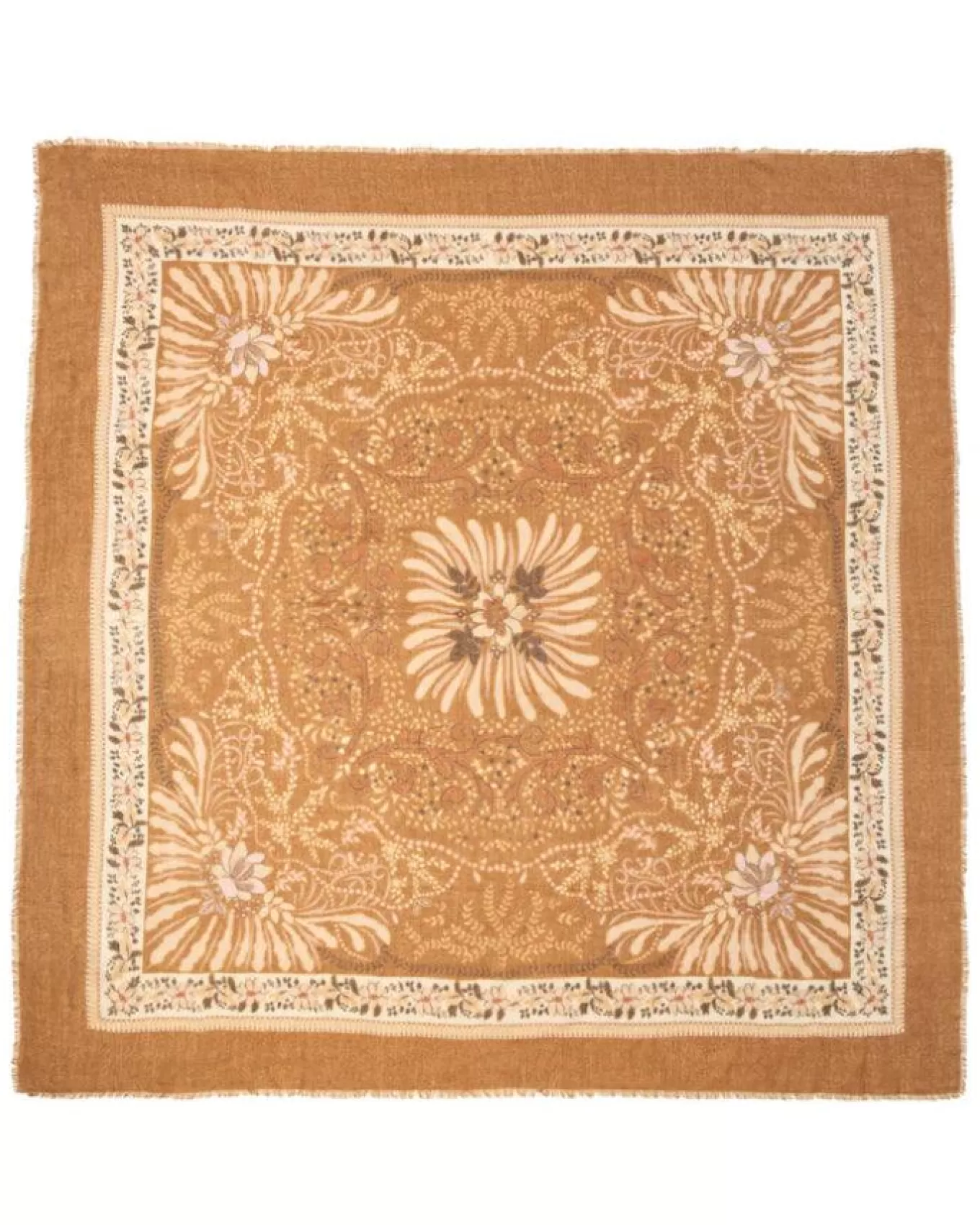 Vintage Floral Charm Square Scarf<Echo Best Sale