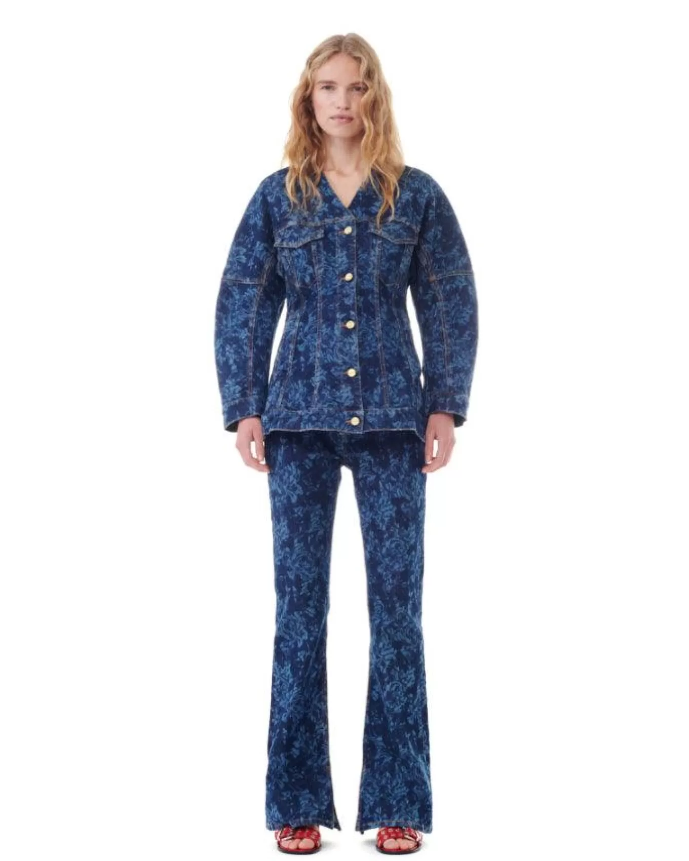 ganni_lazer_denim_blazer_3.webp Lazer Denim Blazer<Ganni Flash Sale