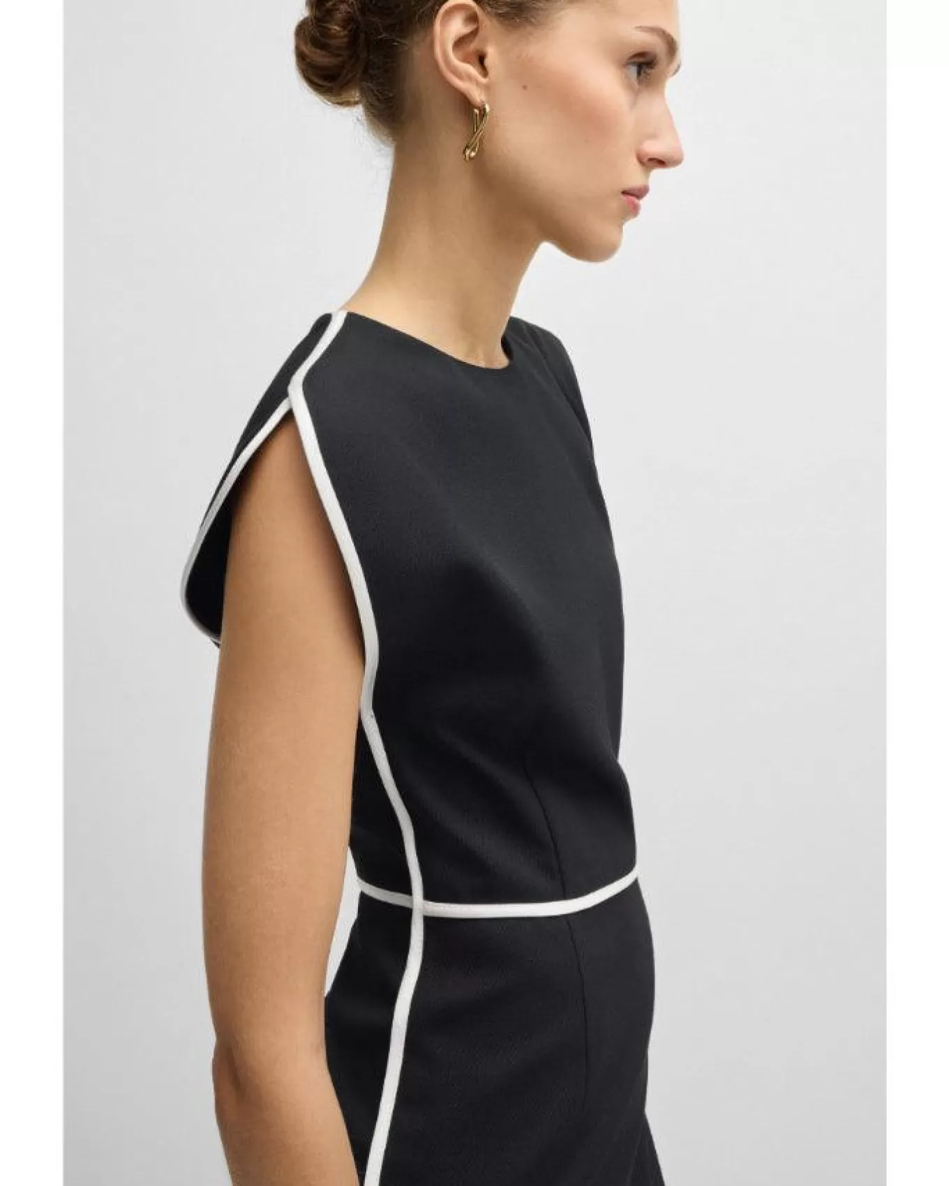 hugo_detira_sleeveless_dress_4.webp Detira Sleeveless Dress<Hugo Sale