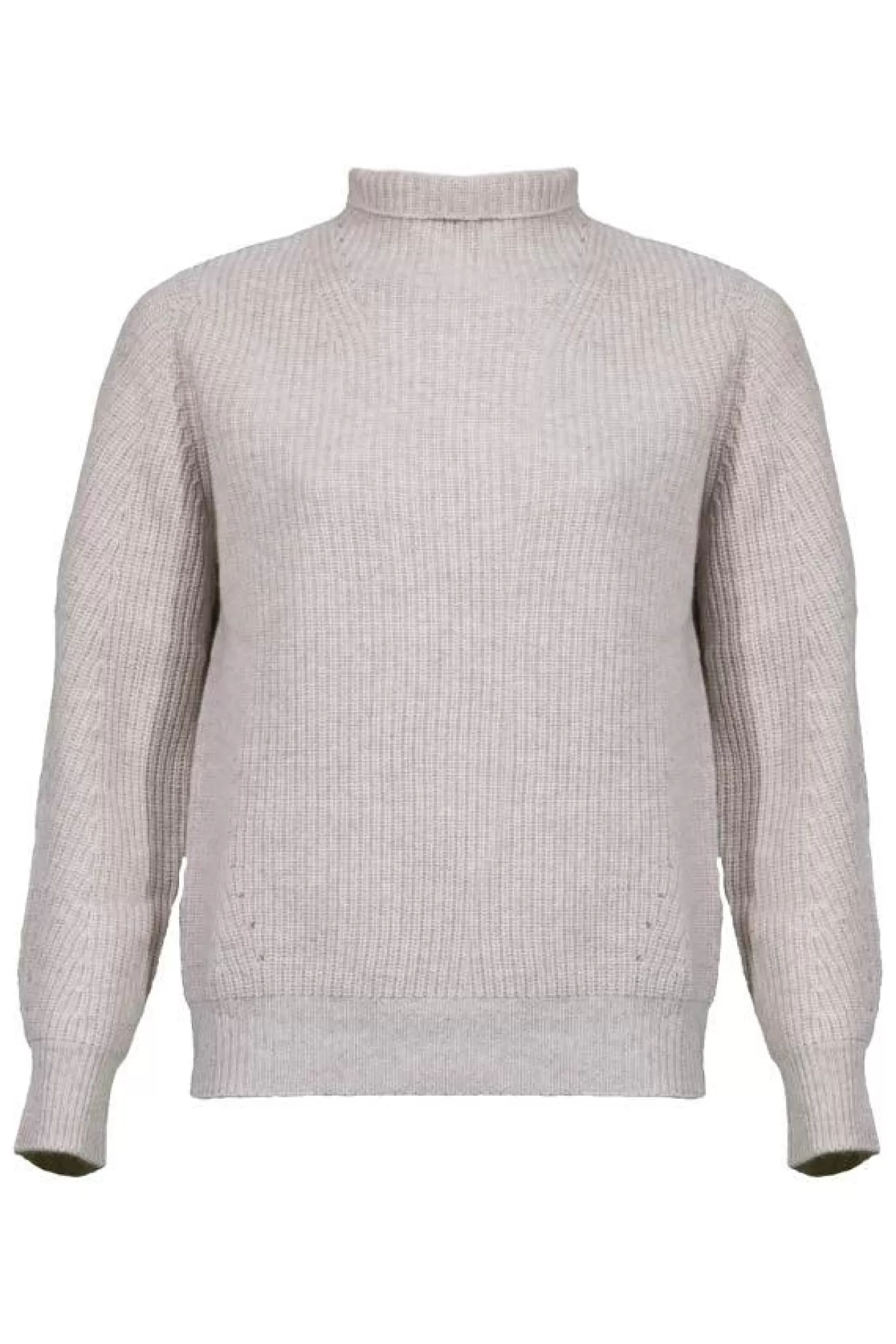 kinross_cashmere_fashioned_cashmere_funnel_neck_pullover_3.webp Fashioned Cashmere Funnel Neck Pullover<Kinross Cashmere Fashion