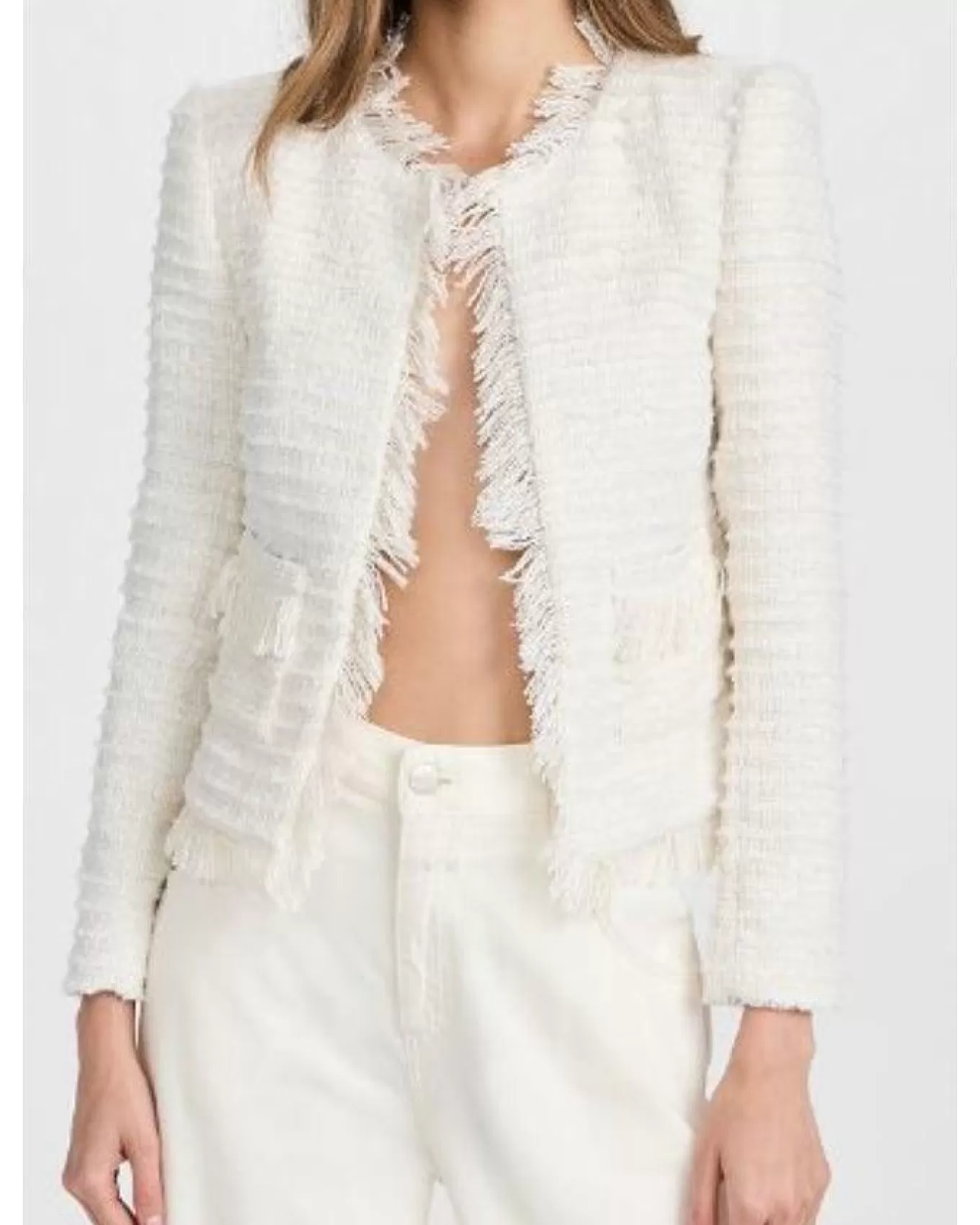 Angelina Tweed Blazer<L'Agence Best