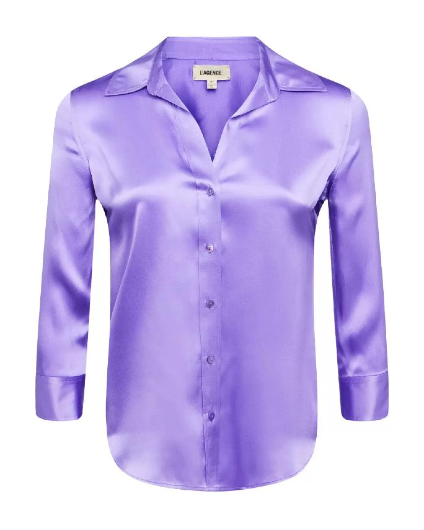 lagence_dani__sleeve_blouse_7.webp Dani 3/4 Sleeve Blouse<L'Agence Hot