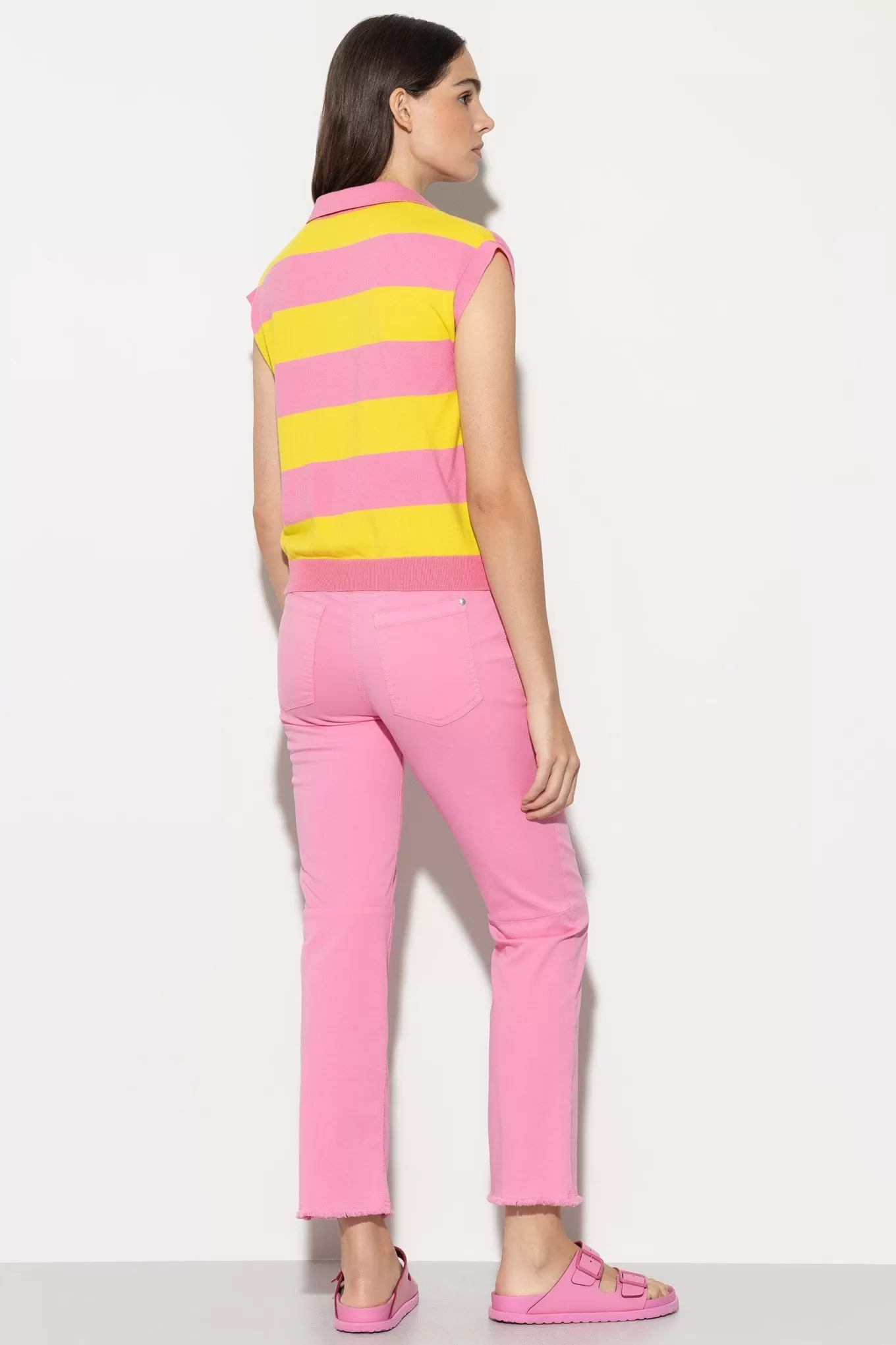 Baby Flare Color Denim<Luisa Cerano Clearance