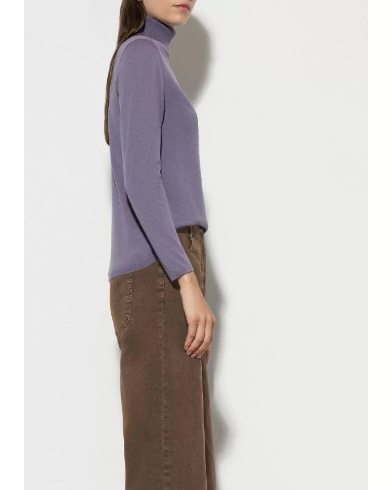 luisa_cerano_silk_blend_turtleneck_sweater_7.webp Silk Blend Turtleneck Sweater<Luisa Cerano Cheap
