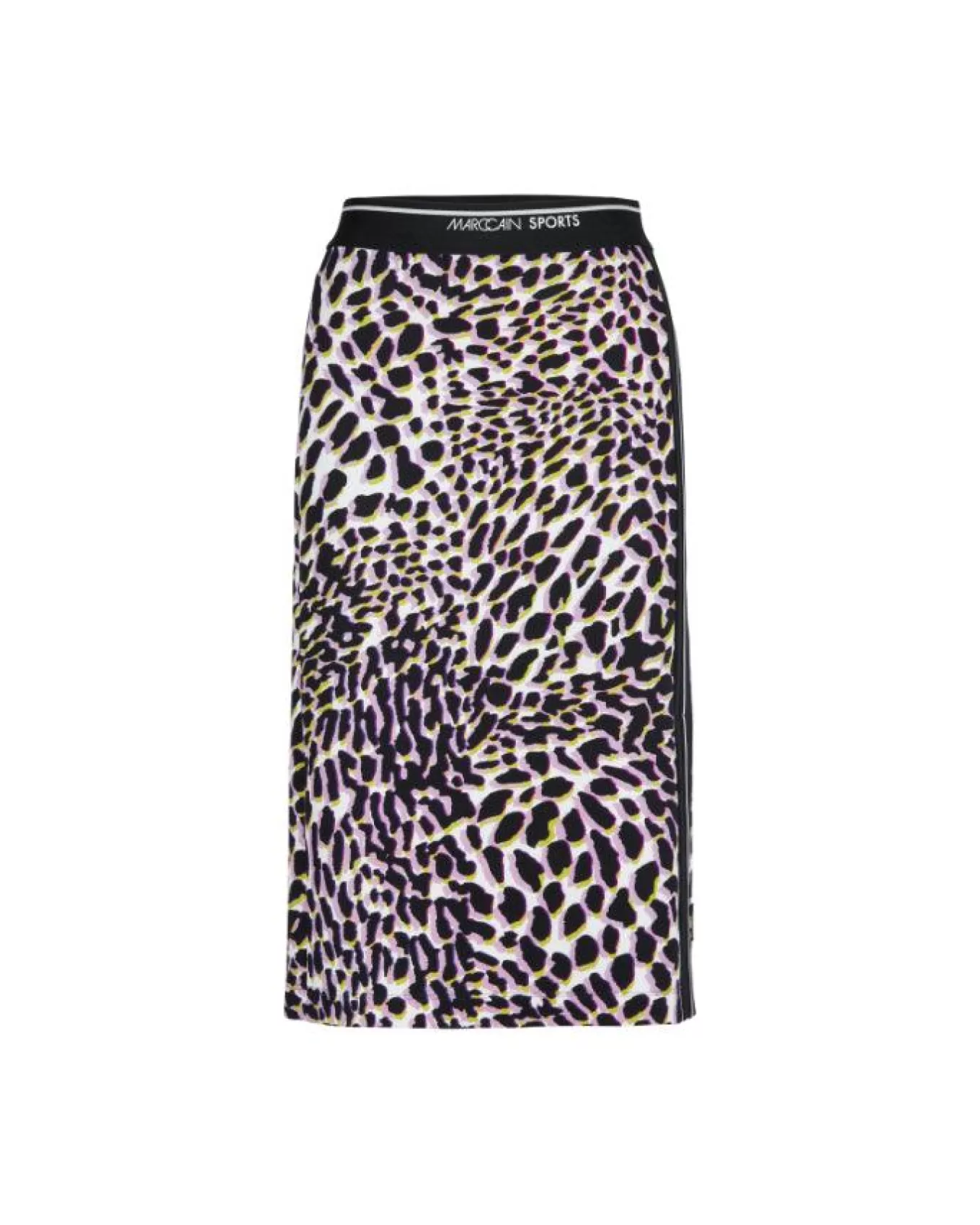 Animal Print Scuba Pencil Skirt<Marc Cain Cheap