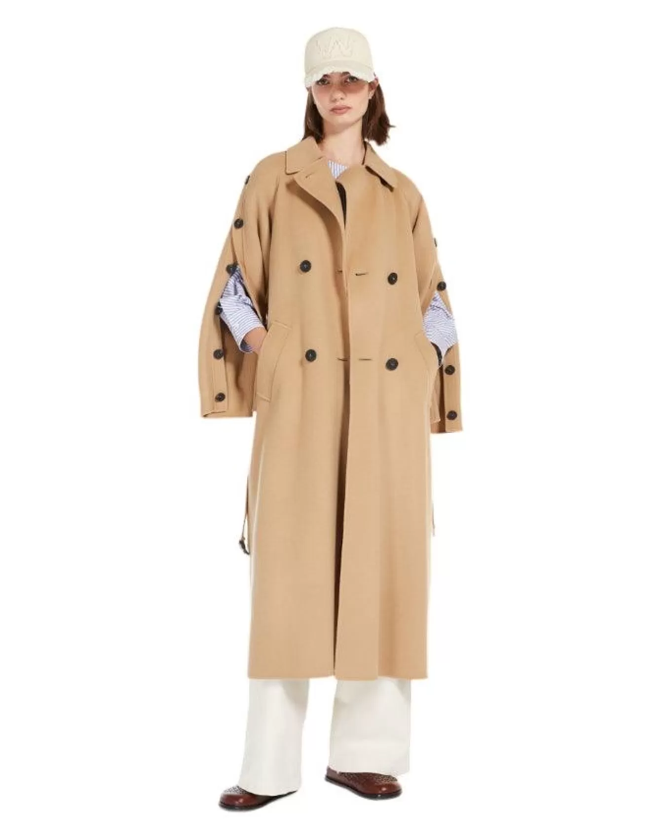 max_mara_weekend_natale_wool_trench_coat_5.webp Natale Wool Trench Coat<Max Mara Weekend Cheap