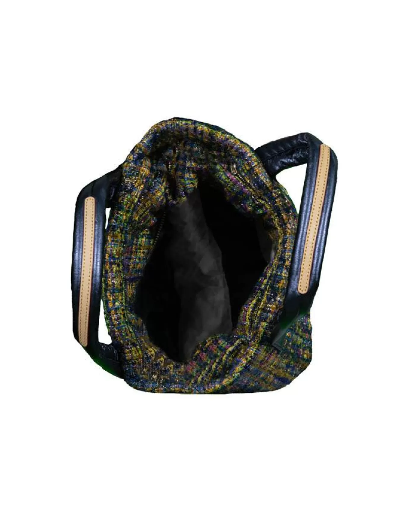 Gold Multi Tweed Mini Metro Tote Deluxe Bag<MZ Wallace Hot
