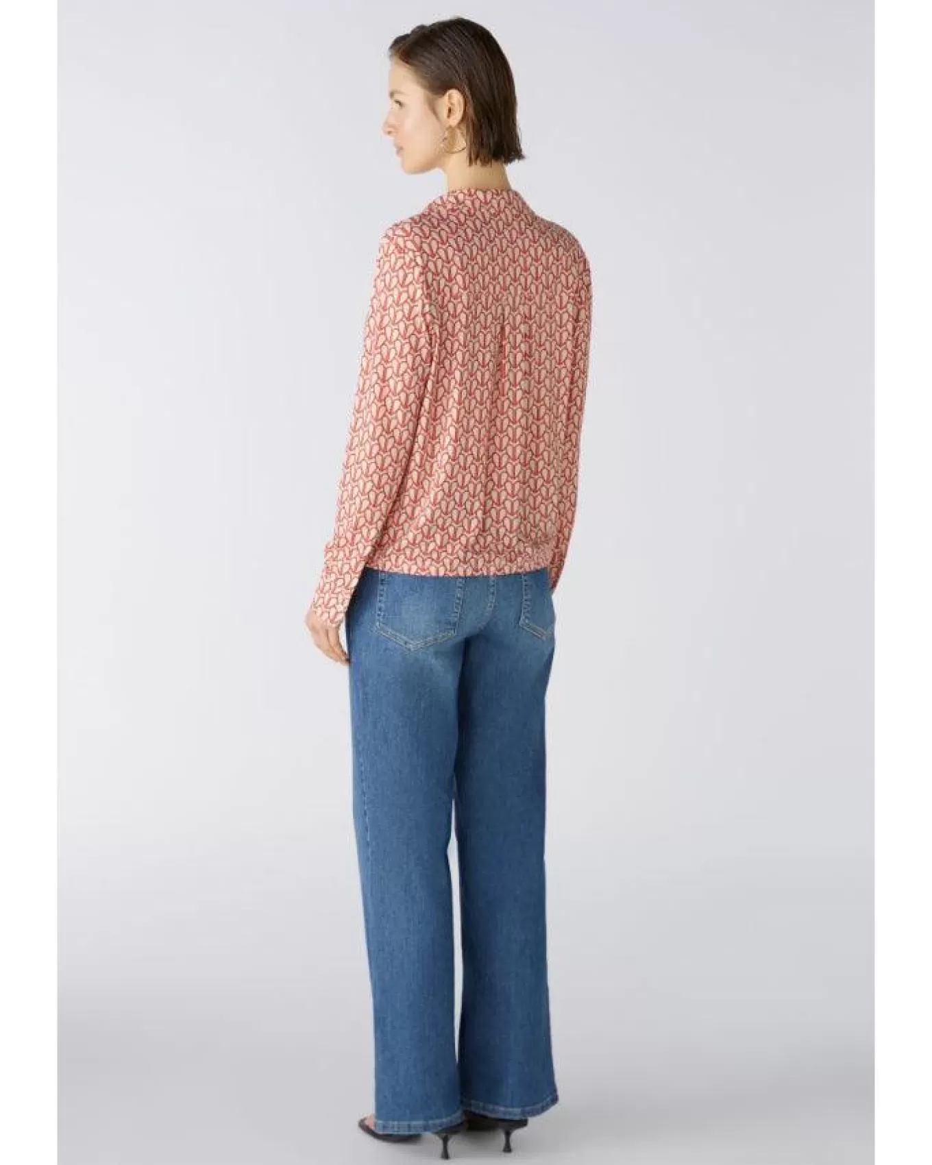 oui_heart_print_blouse_3.webp Heart Print Blouse<OUI Clearance