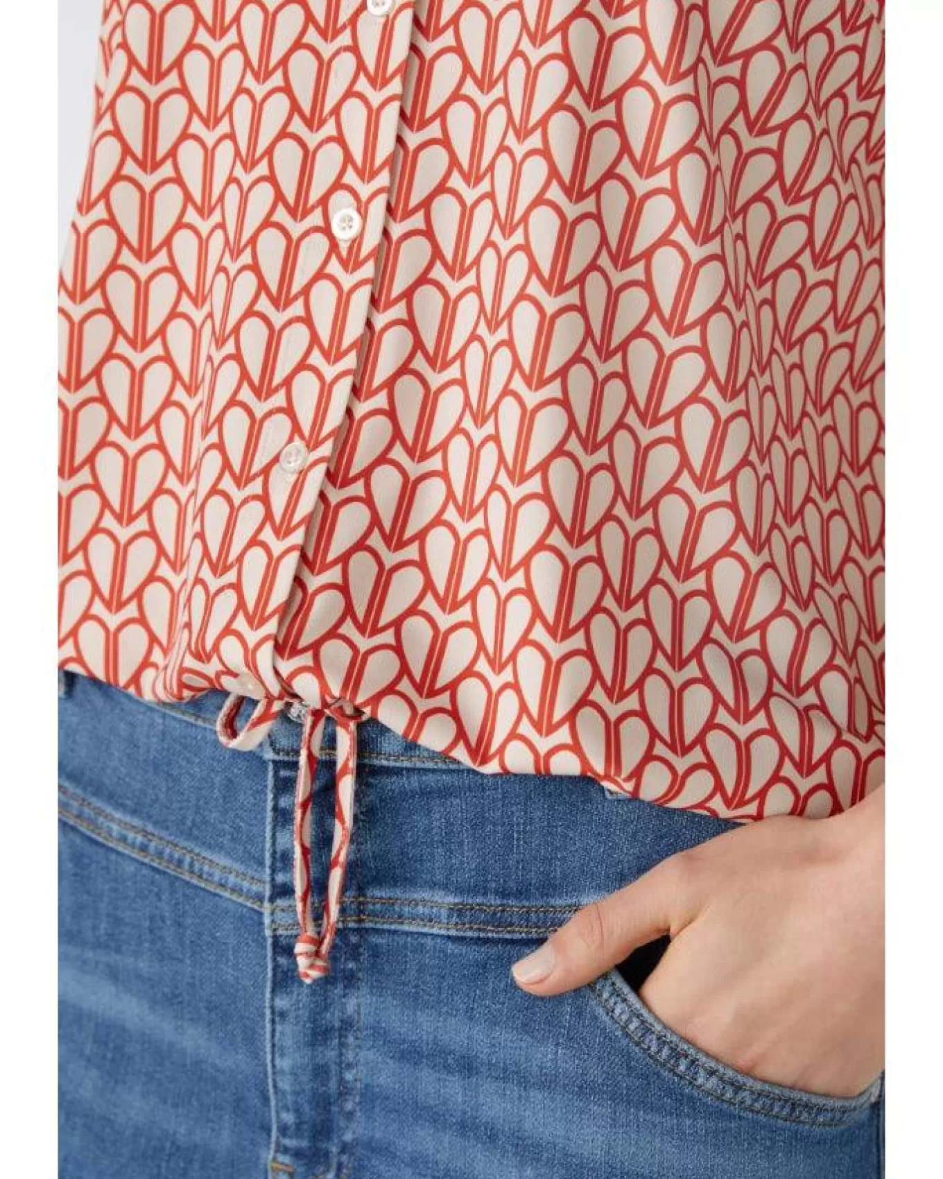 oui_heart_print_blouse_5.webp Heart Print Blouse<OUI Clearance