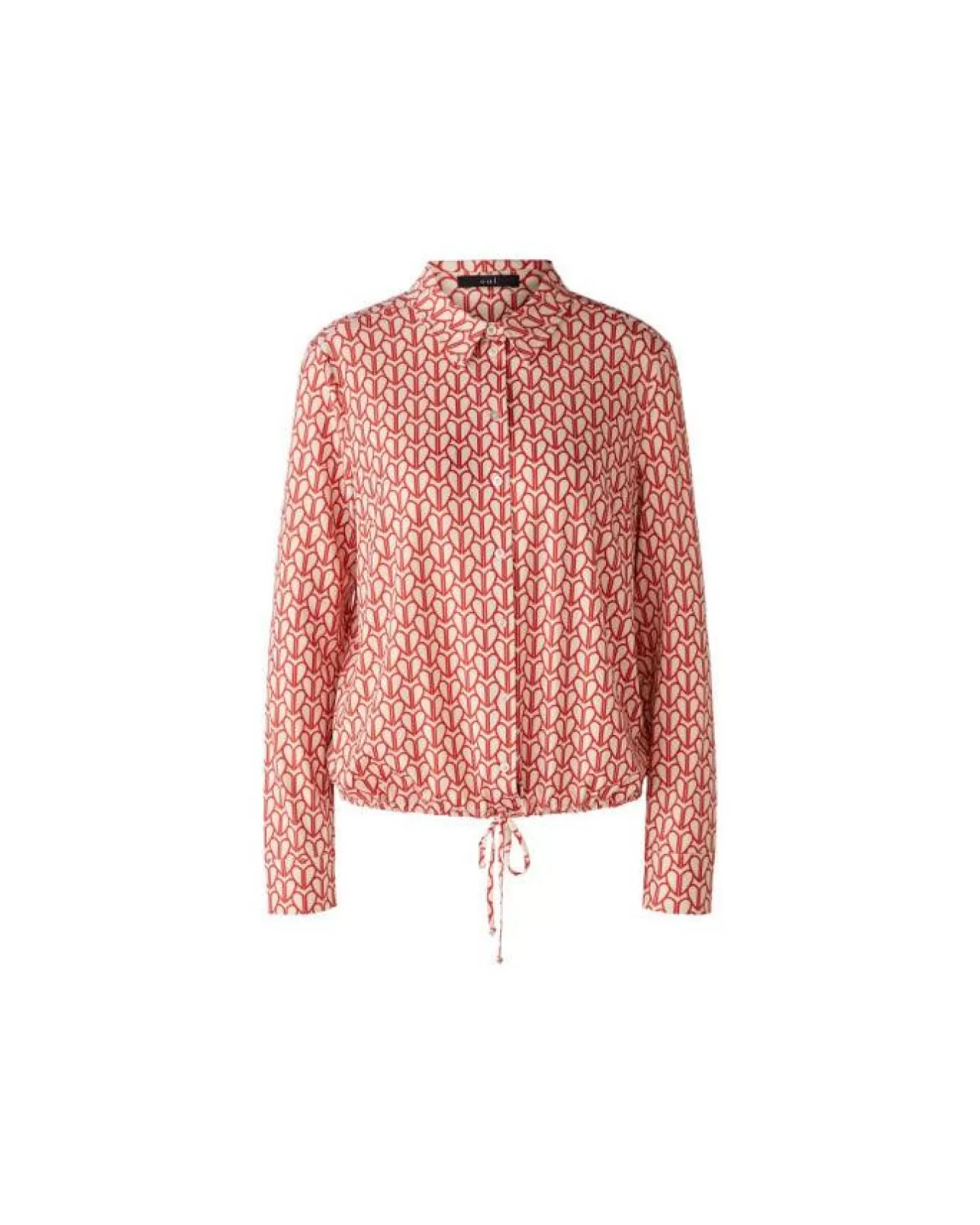 oui_heart_print_blouse_7.webp Heart Print Blouse<OUI Clearance
