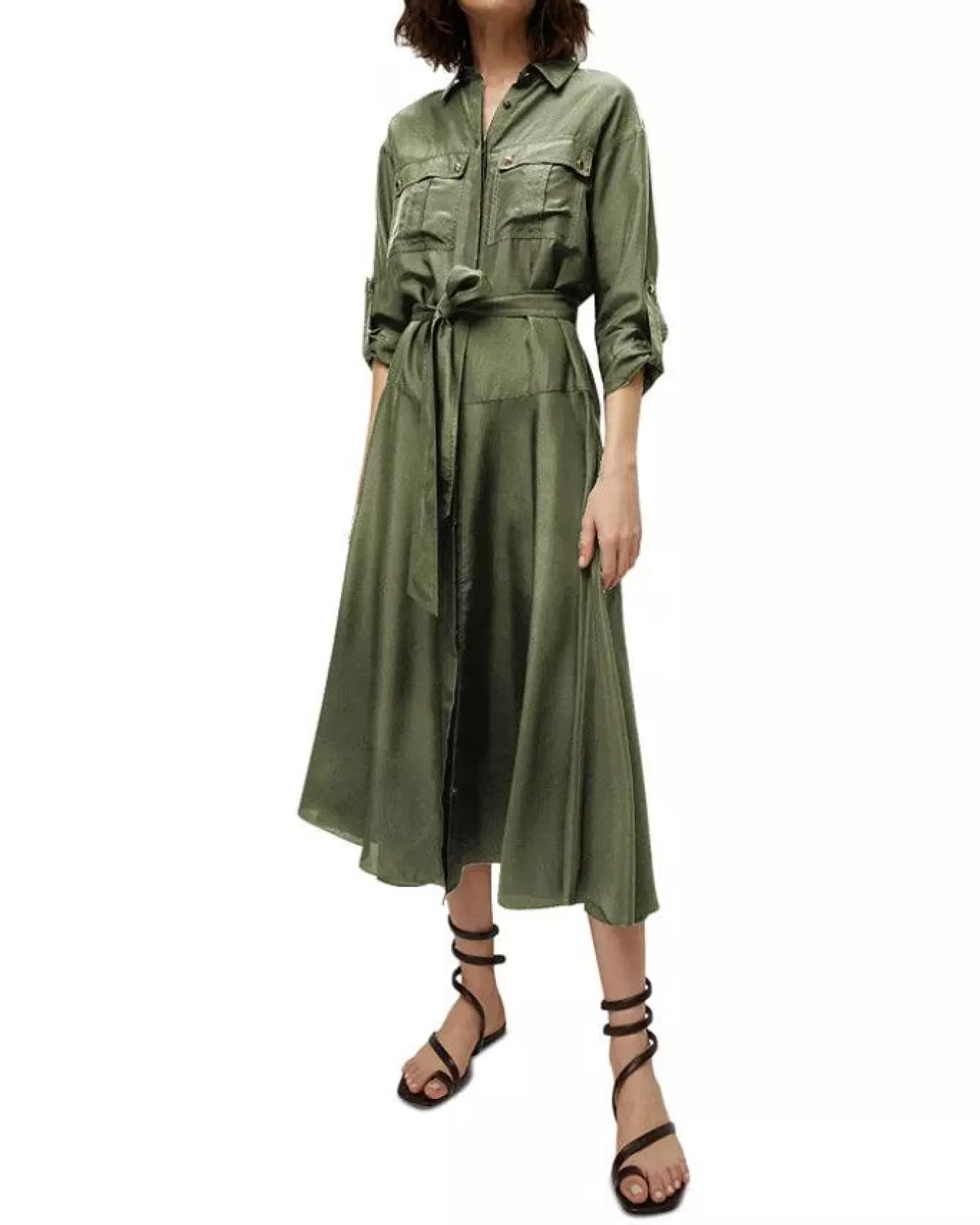 Camille Silk Dress<Veronica Beard Fashion