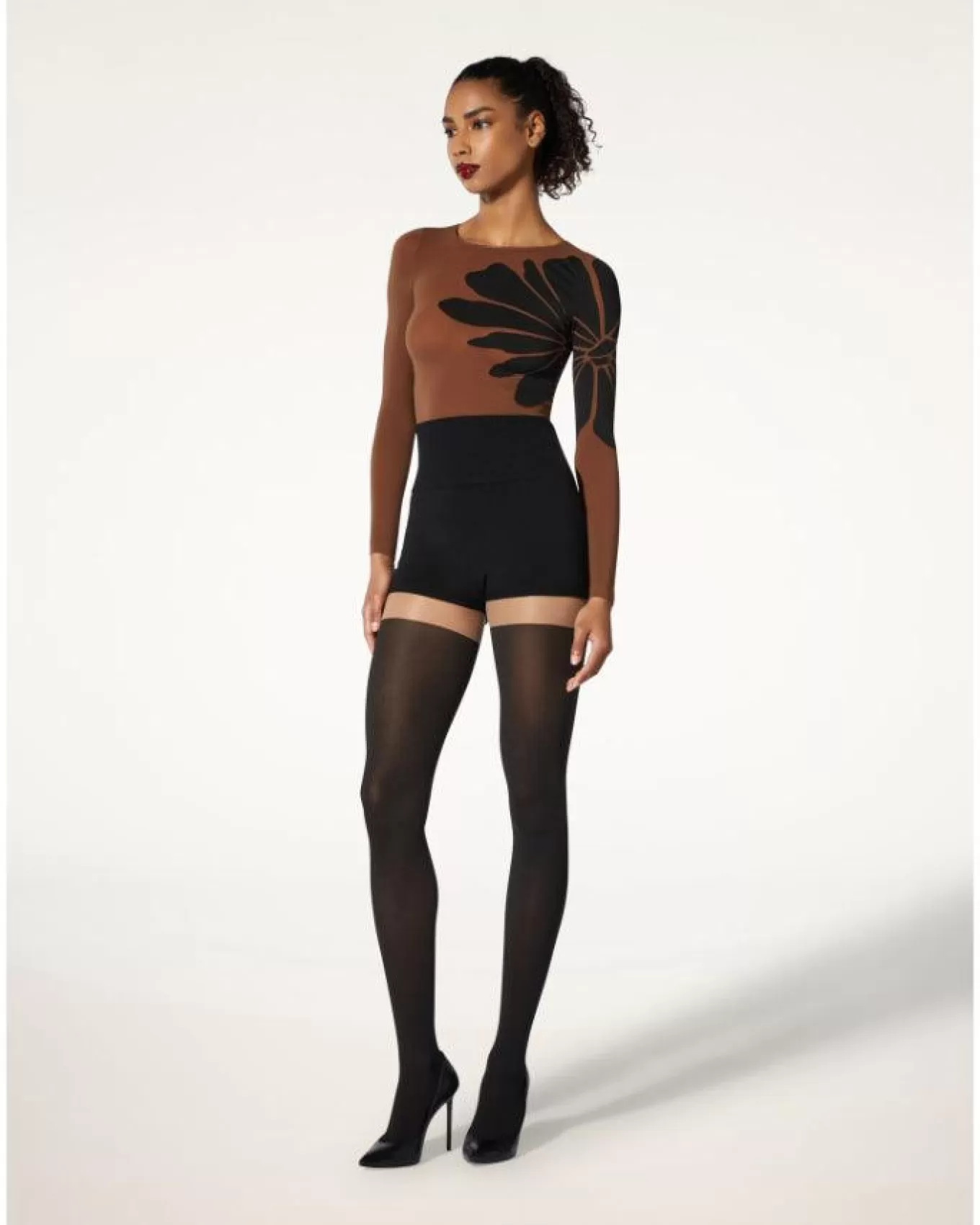 wolford_body_tattoo_long_sleeve_top_2.webp Body Tattoo Long Sleeve Top<Wolford Outlet